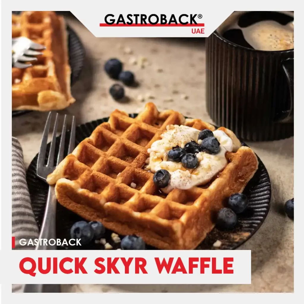 Quick Skyr Waffle