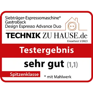 GASTROBACK-Siebtraegermaschine-mit-Zweikreis-Thermoblock-System-Design-Espresso-Advanced-Duo-42626-TechnikZuHause-Testlogo copy